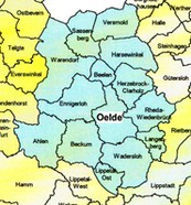 Einzugsgebiet der Erich Kästner-Schule Oelde