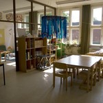 Ein Klassenraum (vergrößerte Bildansicht wird geöffnet)